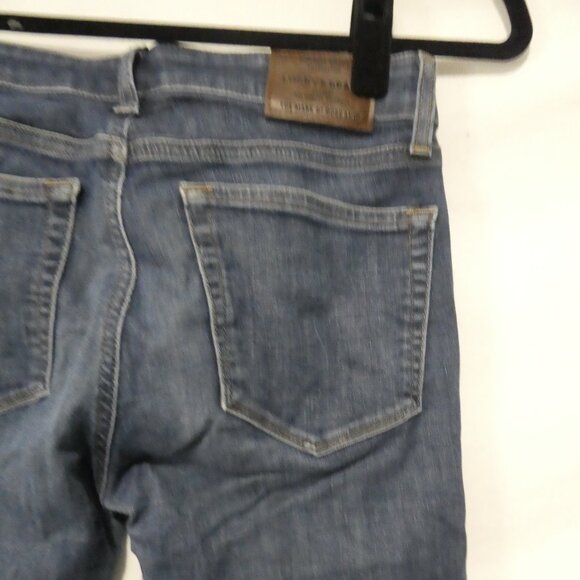 LUCKY BRAND - Ava - Skinny - Ankle | size 4/27 | Blue Distressed Denim Jeans - Picture 12 of 16